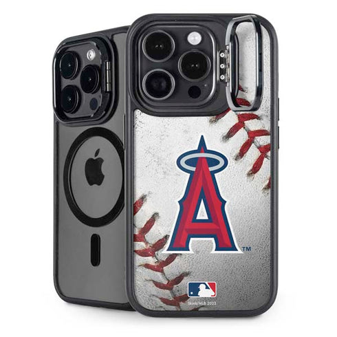 MLB Los Angeles Angels Game Ball iPhone 15 Pro Max Kickstand Case