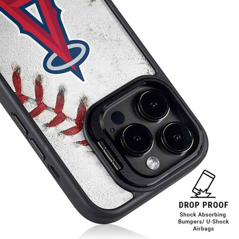 MLB Los Angeles Angels Game Ball iPhone 15 Pro Max Kickstand Case
