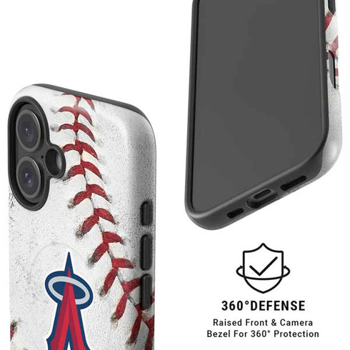 MLB Los Angeles Angels Game Ball iPhone 16 Magsafe Impact Case