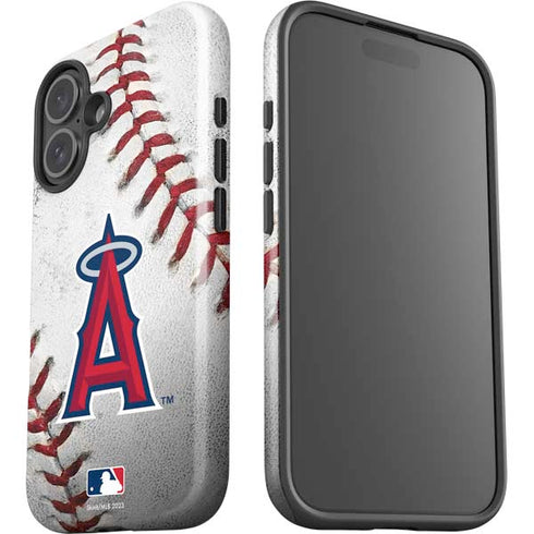 MLB Los Angeles Angels Game Ball iPhone 16 Plus Impact Case