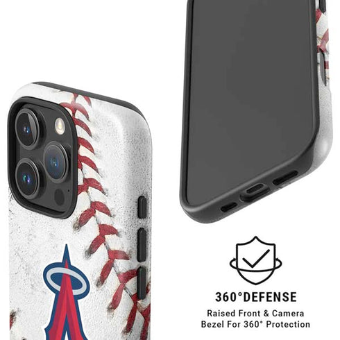 MLB Los Angeles Angels Game Ball iPhone 16 Pro Magsafe Impact Case