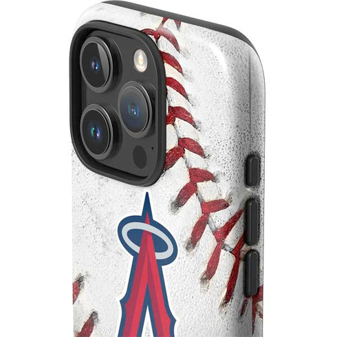 MLB Los Angeles Angels Game Ball iPhone 16 Pro Max Impact Case