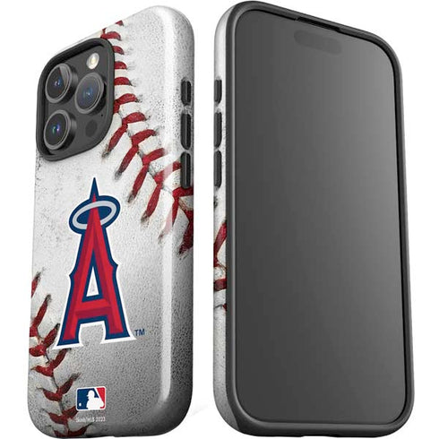 MLB Los Angeles Angels Game Ball iPhone 16 Pro Max Impact Case