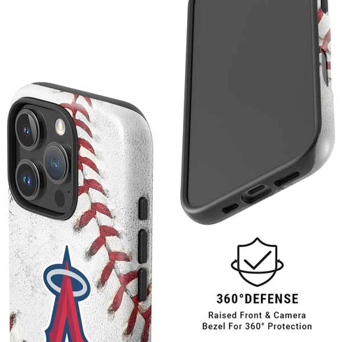 MLB Los Angeles Angels Game Ball iPhone 16 Pro Max Magsafe Impact Case
