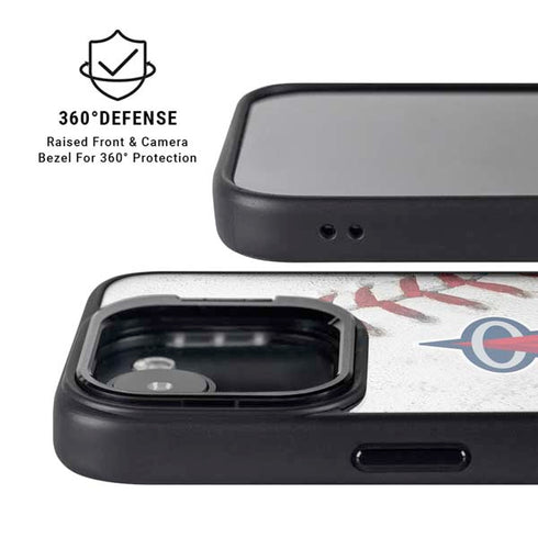 MLB Los Angeles Angels Game Ball iPhone 16e Kickstand Case