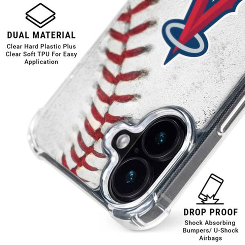 MLB Los Angeles Angels Game Ball iPhone 17 Clear Case
