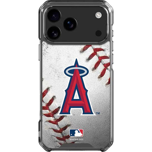 MLB Los Angeles Angels Game Ball iPhone 18 Pro Max Clear Case