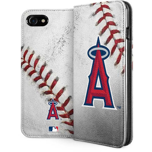 MLB Los Angeles Angels Game Ball iPhone SE (2nd & 3rd Gen) Folio Case