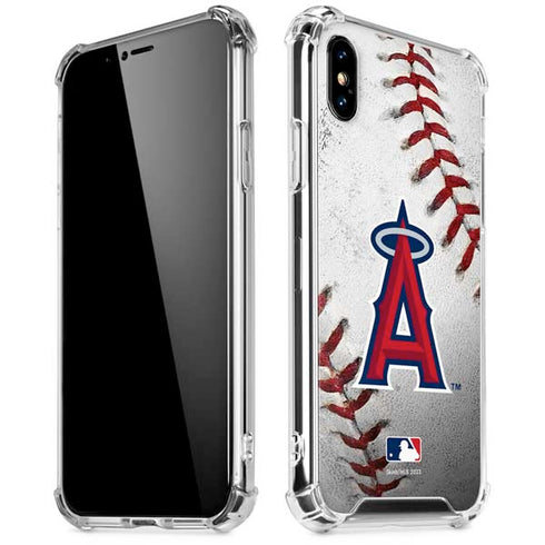 MLB Los Angeles Angels Game Ball iPhone X/XS Clear Case