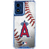 MLB Los Angeles Angels Game Ball Moto G Play 4G (2024) Clear Case