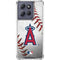 MLB Los Angeles Angels Game Ball Moto G Power 5G (2025) Clear Case