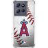 MLB Los Angeles Angels Game Ball Moto G Power 5G (2025) Clear Case