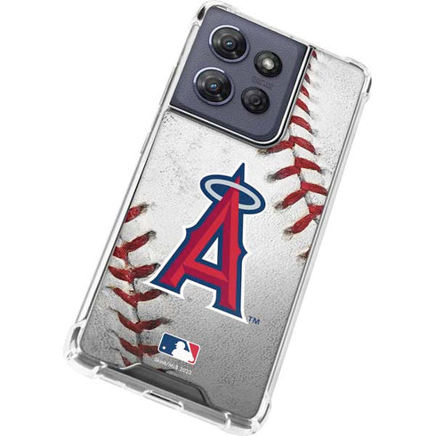 MLB Los Angeles Angels Game Ball Moto G Power 5G (2025) Clear Case