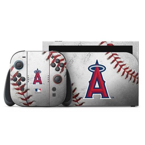MLB Los Angeles Angels Game Ball Nintendo Skins