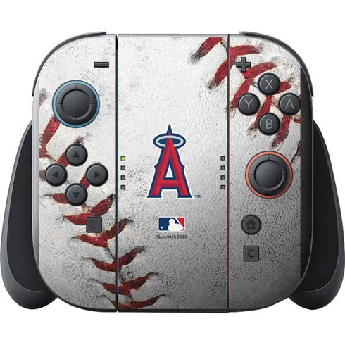 MLB Los Angeles Angels Game Ball Nintendo Switch 2 (2025) with Joy-Con Skin
