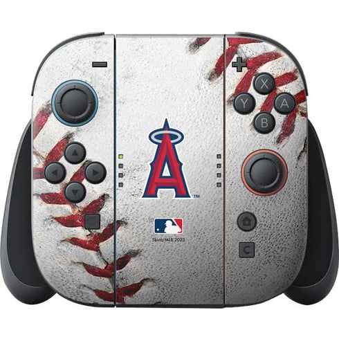 MLB Los Angeles Angels Game Ball Nintendo Switch 2 (2025) Joy-Con Controller Skin