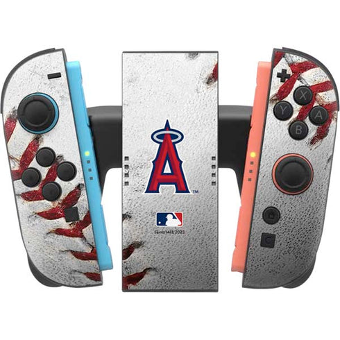 MLB Los Angeles Angels Game Ball Nintendo Switch 2 (2025) Joy-Con Controller Skin