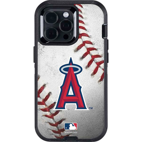 MLB Los Angeles Angels Game Ball Otterbox Defender iPhone Skin