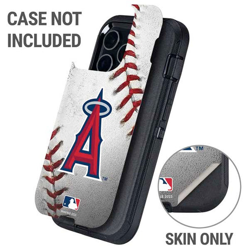 MLB Los Angeles Angels Game Ball Otterbox Defender iPhone Skin