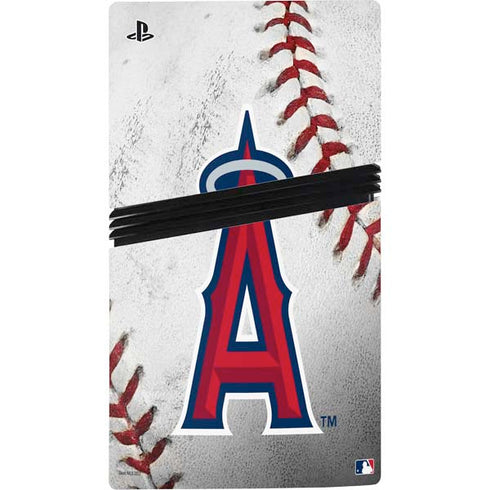 MLB Los Angeles Angels Game Ball PS5 Pro Console Skin