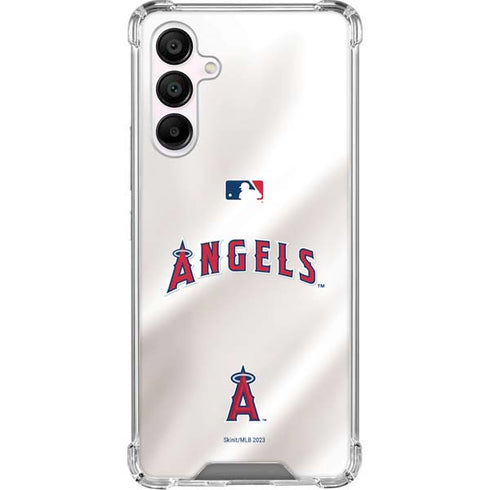 MLB Los Angeles Angels Jersey Galaxy A16 5G Clear Case