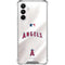 MLB Los Angeles Angels Jersey Galaxy A16 5G Clear Case