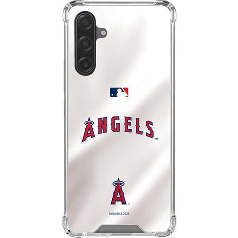 MLB Los Angeles Angels Jersey Galaxy A17 Clear Case