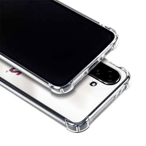 MLB Los Angeles Angels Jersey Galaxy A36 5G Clear Case