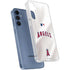 MLB Los Angeles Angels Jersey Galaxy A55 5G Clear Case