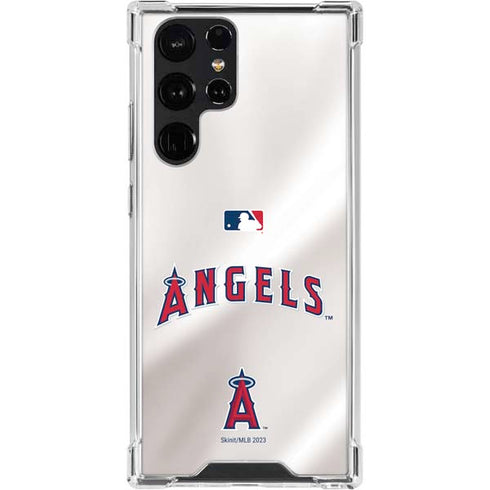MLB Los Angeles Angels Jersey Galaxy S23 Ultra Clear Case