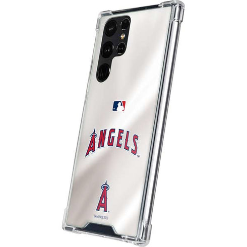 MLB Los Angeles Angels Jersey Galaxy S23 Ultra Clear Case