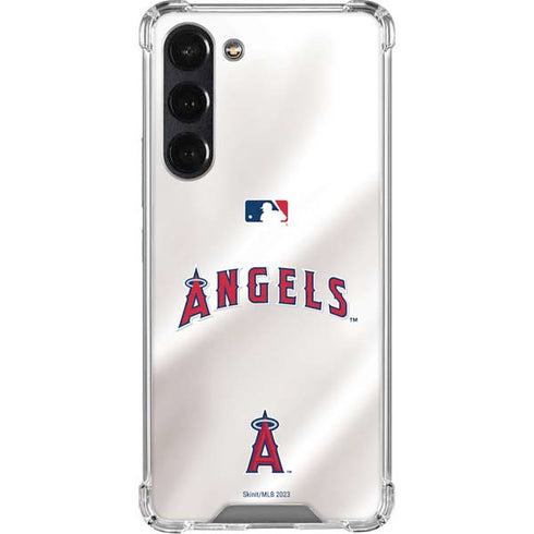 MLB Los Angeles Angels Jersey Galaxy S24 FE Clear Case