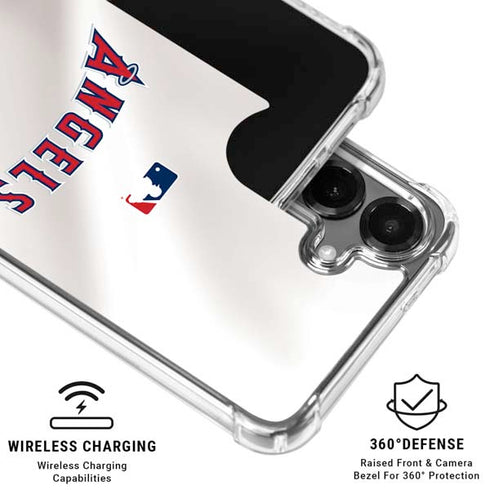 MLB Los Angeles Angels Jersey Galaxy S26 Plus Clear Case