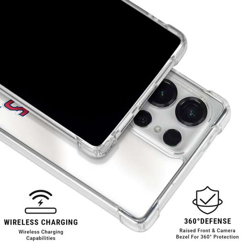 MLB Los Angeles Angels Jersey Galaxy S26 Ultra Clear Case