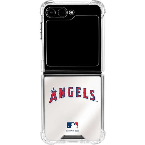 MLB Los Angeles Angels Jersey Galaxy Z Flip6 Clear Case