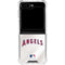 MLB Los Angeles Angels Jersey Galaxy Z Flip6 Clear Case