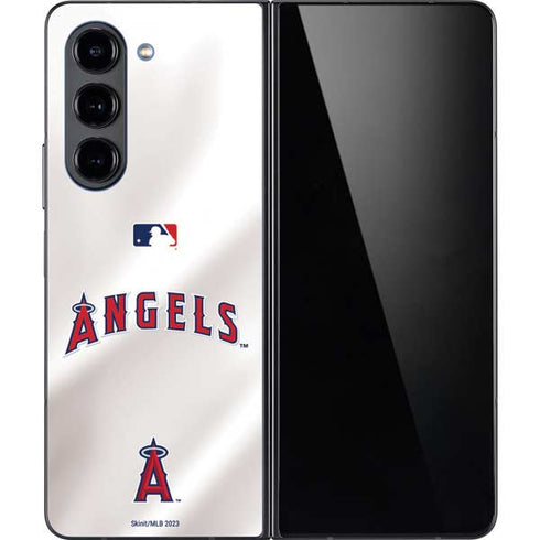 MLB Los Angeles Angels Jersey Galaxy Z Fold5 5G Skin