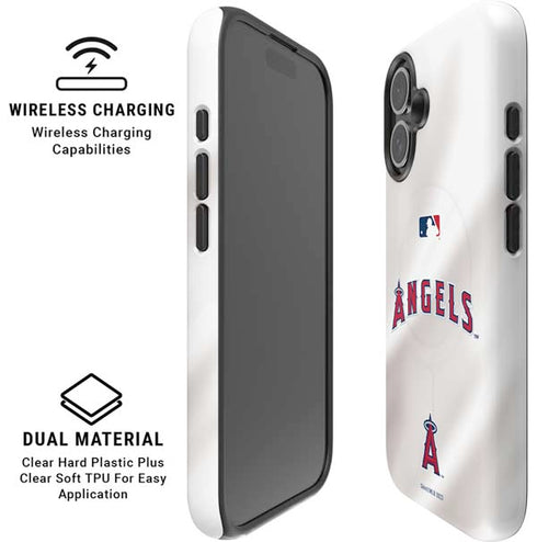 MLB Los Angeles Angels Jersey iPhone 16 Magsafe Impact Case
