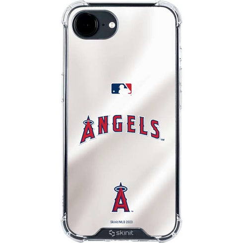 MLB Los Angeles Angels Jersey iPhone 16e Clear Case