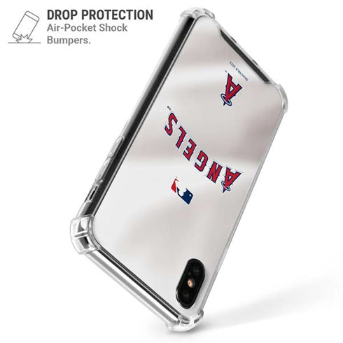 MLB Los Angeles Angels Jersey iPhone X/XS Clear Case