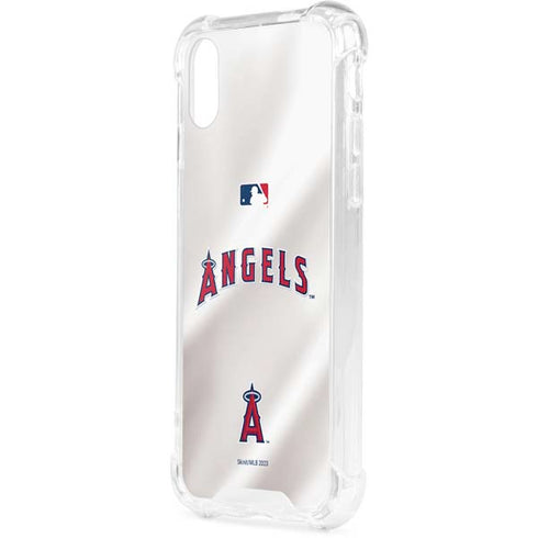 MLB Los Angeles Angels Jersey iPhone XS Clear Case