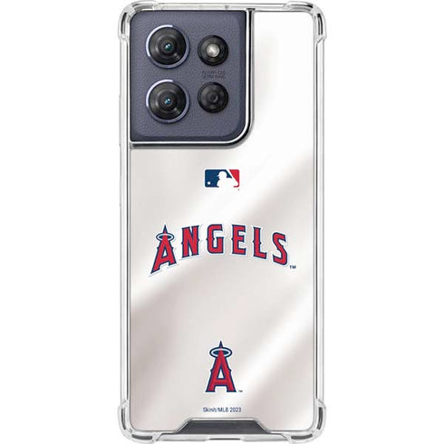 MLB Los Angeles Angels Jersey Moto G Play 5G (2025) Clear Case