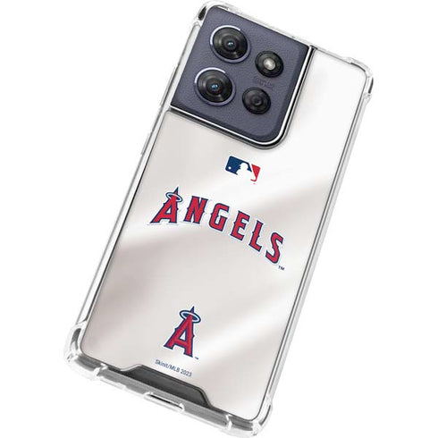 MLB Los Angeles Angels Jersey Moto G Play 5G (2025) Clear Case