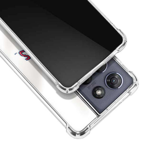 MLB Los Angeles Angels Jersey Moto G Play 5G (2025) Clear Case