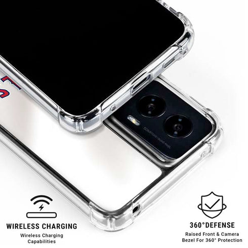 MLB Los Angeles Angels Jersey Moto G Power 5G (2024) Clear Case