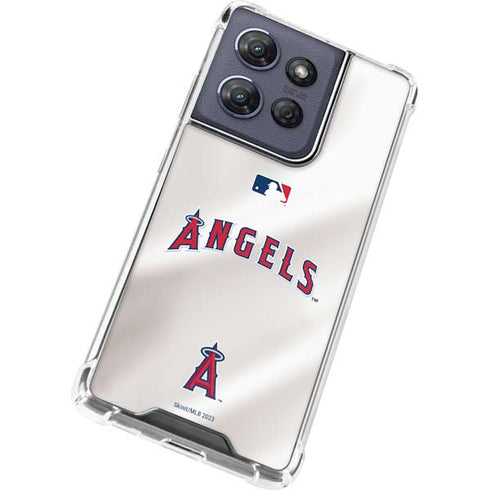 MLB Los Angeles Angels Jersey Moto G Power 5G (2025) Clear Case