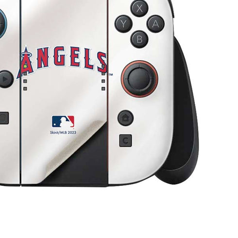MLB Los Angeles Angels Jersey Nintendo Switch 2 (2025) Joy-Con Controller Skin