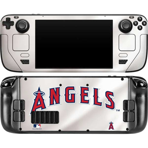 MLB Los Angeles Angels Jersey Steam Deck Handheld Gaming Computer OLED Skin