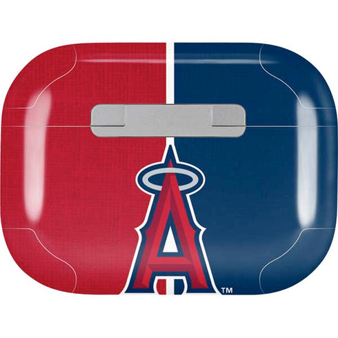 MLB Los Angeles Angels Split AirPods Pro 2nd Gen Skin