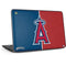 MLB Los Angeles Angels Split HP Chromebook Skin